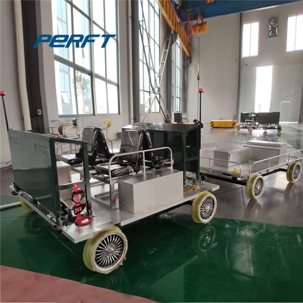 motorized transfer trolley for foundry plant 75 ton
